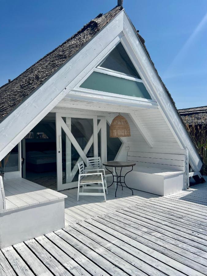 Seehuette Neusiedlersee - Strandhaus, Elektroboot Inklusive 拉斯特 外观 照片