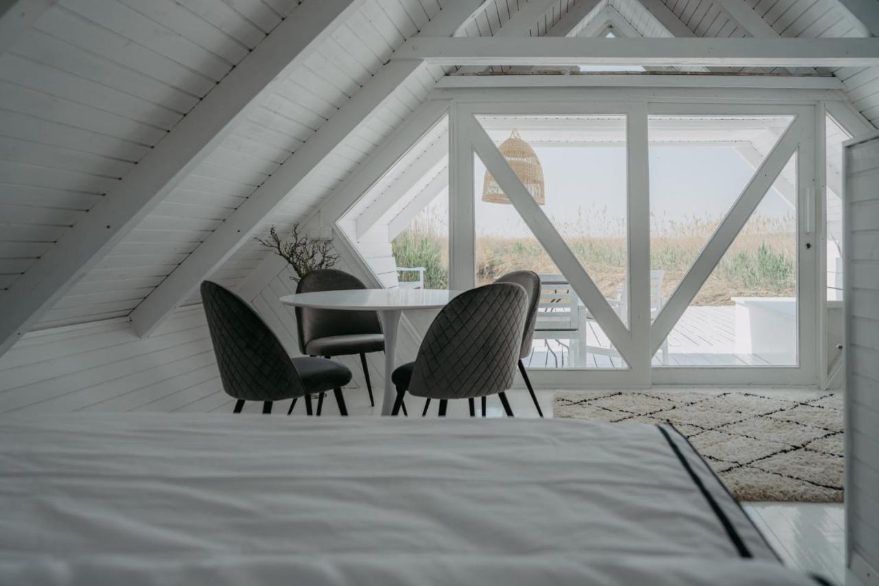 Seehuette Neusiedlersee - Strandhaus, Elektroboot Inklusive 拉斯特 外观 照片