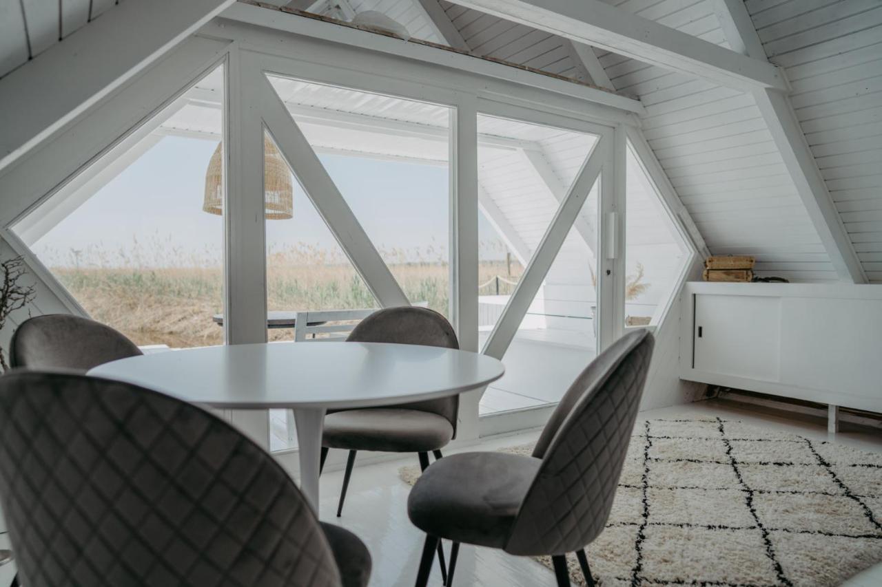 Seehuette Neusiedlersee - Strandhaus, Elektroboot Inklusive 拉斯特 外观 照片